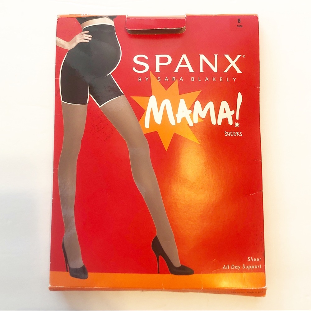 Spanx Mama Sheer Nude Tights